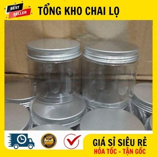 [RẺ VÔ ĐỊCH] Hủ Hộp Đựng Kem ❤ Hũ Hộp Nhựa Pet Trong 50g Đựng Mỹ Phẩm, Thực Phẩm, Đồ Khô, Ngũ Cốc