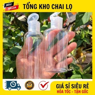 [RẺ VÔ ĐỊCH] Chai Lọ Nhựa Nắp Bật ❤ Chai Lọ Nhựa Pet Nắp Bật 20ml,30ml,50ml,100ml , Chai Lọ Mỹ Phẩm .