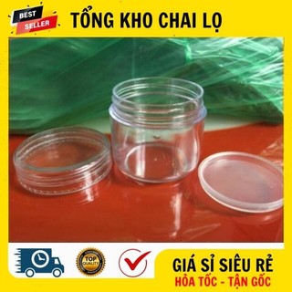 [RẺ VÔ ĐỊCH] [100c] Hũ Hộp Nhựa Đựng Kem Thân Trong 30g Chiết Mỹ Phẩm .