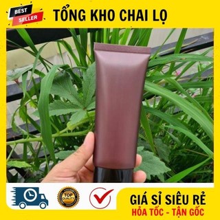 [RẺ VÔ ĐỊCH] Tuýp Chiết Mỹ Phẩm ❤ Tuýp Nhựa Nâu 100ml Nắp Lật Chiết Mỹ Phẩm.