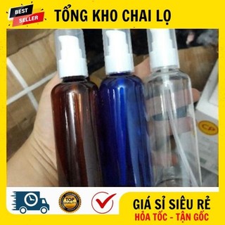 [RẺ VÔ ĐỊCH] Chai Lọ Chiết Mĩ Phẩm ❤ Chai Lọ Nhựa Pet Xịt Giọt 20ml,30ml,50ml,100ml Chiết Mỹ Phẩm .