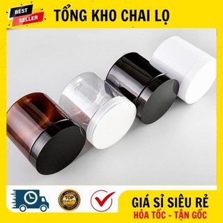 [RẺ VÔ ĐỊCH] Hủ Hộp Đựng Kem ❤ Hũ Hộp Nhựa Pet 200g Đựng Mỹ Phẩm, Thực Phẩm, Đồ Khô, Ngũ Cốc