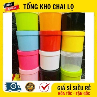 [RẺ VÔ ĐỊCH] Hủ Hộp Đựng Kem ❤ Hũ Hộp Đựng Kem Body 500g Chiết Mỹ Phẩm