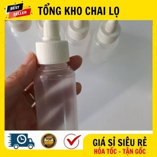 [RẺ VÔ ĐỊCH] Chai Lọ Nhựa Nhỏ Giọt Ac 50ml,100ml Chiết Mỹ Phẩm .