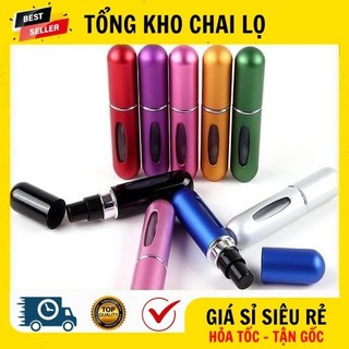 [RẺ VÔ ĐỊCH] Chai Lọ Chiết Nước Hoa ❤ Chai Lọ Chiết Nước Hoa Tự Động 5ml Đựng Dầu Thơm