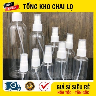 [RẺ VÔ ĐỊCH] Chai Lọ Xịt Phun Sương ❤ Chai Lọ Xịt Phun Sương 10ml,15ml,20ml,30ml,50ml,100ml Đựng Nước Hoa