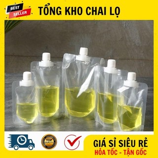 [RẺ VÔ ĐỊCH] Túi Chiết 500ml Nút Vặn Granty ❤ Túi Chiết Dầu Gội, Sữa Tắm, Mĩ Phẩm 30ml,50ml,100ml Có Thể Tái Sử Dụng