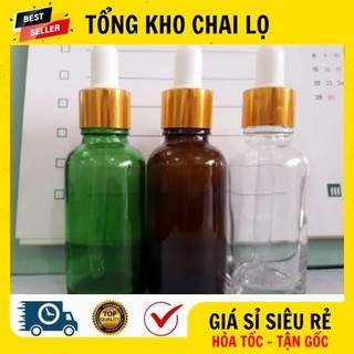 [RẺ VÔ ĐỊCH] Chai Lọ Chiết Serum ❤ [50ml,100ml] Chai Lọ Đựng Tinh Dầu Bóp Giọt Chiết Serum