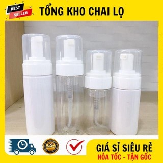 [RẺ VÔ ĐỊCH] Chai Lọ Chiết Mĩ Phẩm ❤ Chai Lọ Xịt Giọt Tạo Bọt Đựng Gel 50ml,100ml Chiết Mỹ Phẩm.