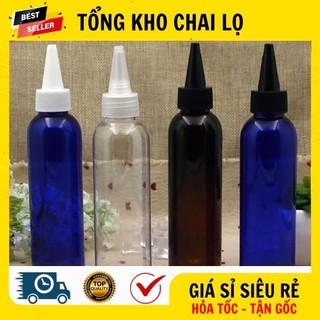 [RẺ VÔ ĐỊCH] Chai Lọ Chiết Mĩ Phẩm ❤ Chai Lọ Nút Nhọn 150ml,200ml,250ml.