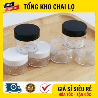 [RẺ VÔ ĐỊCH] Hủ Hộp Đựng Kem ❤ Hũ Hộp Nhựa Tròn 20g Đựng Mỹ Phẩm.