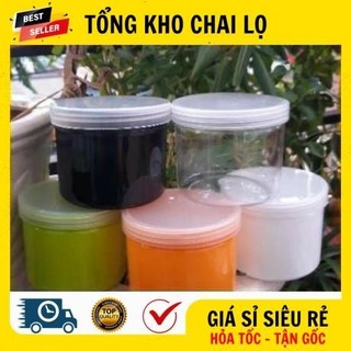 [RẺ VÔ ĐỊCH] Hủ Hộp Đựng Kem ❤ Hũ Hộp Đựng Kem Body 500g Chiết Mỹ Phẩm.