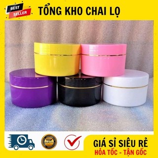 [RẺ VÔ ĐỊCH] Hủ Hộp Đựng Kem ❤ Hũ Hộp Đựng Kem Body 100g,150g,200g,300g Chiết Mỹ Phẩm .