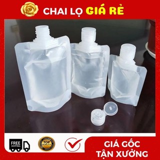 Chai Lọ Chiết Mĩ Phẩm ❣️ Túi Chiết Dầu Gội, Sữa Tắm, Mĩ Phẩm 30ml,50ml,100ml Có Thể Tái Sử Dụng