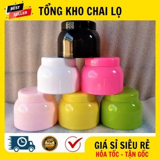 [RẺ VÔ ĐỊCH] Hủ Hộp Đựng Kem ❤ Hũ Hộp Bầu Đựng Kem Body 120g - 150g Chiết Mỹ Phẩm