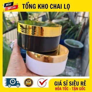 [RẺ VÔ ĐỊCH] Hủ Hộp Đựng Kem ❤ Hũ Hộp Đựng Kem Body 100g,200g,300g Xi Vàng Chiết Mỹ Phẩm .