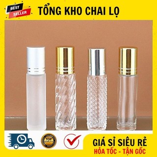 [RẺ VÔ ĐỊCH] Chai Lọ Chiết Nước Hoa ❤ Vỏ Bi Lăn 10ml Chiết Nước Hoa, Dầu Dừa
