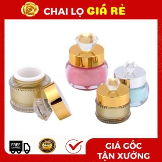 Hủ Hộp Đựng Kem ❣️ Hột Xoàn 5g,15g Vàng,Bạc Chiết Mỹ Phẩm ,.