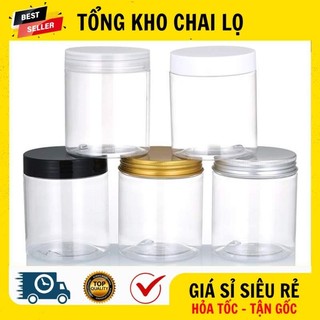 [RẺ VÔ ĐỊCH] Hủ Hộp Đựng Kem ❤ Hủ Hộp Nhựa Pet Đựng Kem 100g,200g,250g,500g,1kg Đựng Mỹ Phẩm, Thực Phẩm, Đồ Khô, Bột