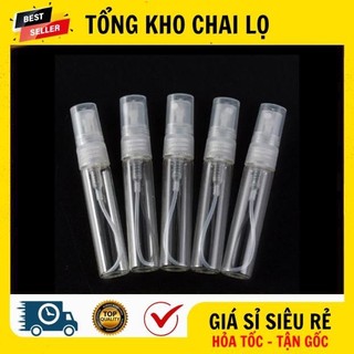 Lọ chiết nước hoa ❤ lọ chiết nước hoa body mist thủy tinh mini 3ml, 5ml và 10ml chiết dầu thơm