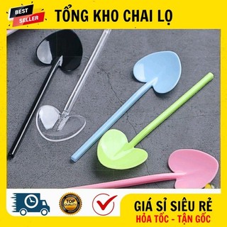 [RẺ VÔ ĐỊCH] Muỗng Tim Múc Kem , Xẻng Nhựa Dùng Trong Spa .