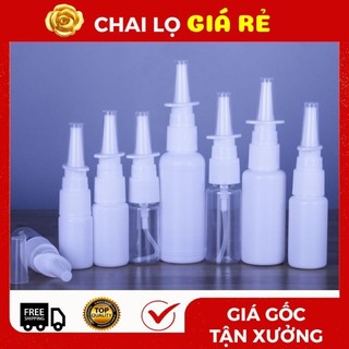 Chai lọ xịt mũi 10ml trong,đục đựng dung dịch xịt mũi, xoang, họng , ❣️.