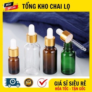 [RẺ VÔ ĐỊCH] Chai Lọ Chiết Serum ❤ [30ml] Chai Lọ Đựng Tinh Dầu Bóp Giọt Chiết Serum