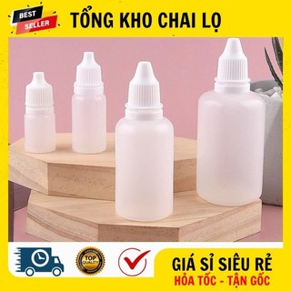 [RẺ VÔ ĐỊCH] Chai Lọ Nhựa ★ Vỏ Chai Lọ Nhỏ Mắt 5ml,10ml,20ml,30ml,50ml Granty Chiết Dược Phẩm, Chiết Mực