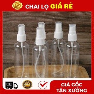 Chai Xịt Phun Sương ❣️ Vỏ Nhựa Pet 100ml,50ml,30ml,20ml,10ml Chiết Mỹ Phẩm.
