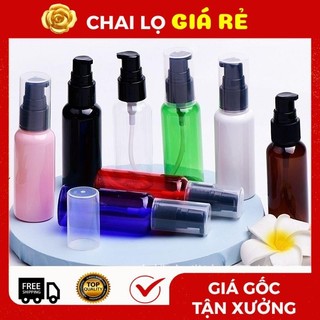 Chai chiết mĩ phẩm ❣️ nhựa pet xịt giọt 20ml,30ml,50ml,100ml chiết mỹ phẩm
