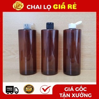 Chai Lọ Nhựa Nắp Bật Nhựa Pet 500ml Thân Cao ❣️