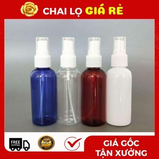 Chai Xịt Phun Sương ❣️ Nhựa Pet Chiết Nước Hoa 10ml,20ml,30ml,50ml,100ml