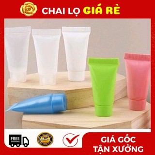 Tuýp Chiết Mỹ Phẩm ❣️ Tube Nhựa 8ml,10ml,20ml,30ml,50ml Đựng Dầu Gội, Sữa Tắm