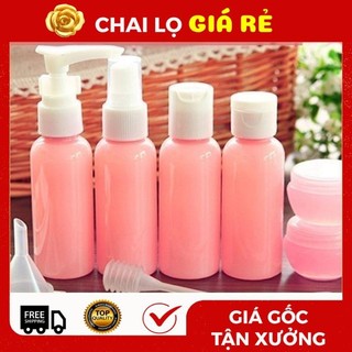 Bộ Chiết Mĩ Phẩm ❣️ Nhựa Pet 30ml,50ml,100ml Chiết Mỹ Phẩm Du Lịch.