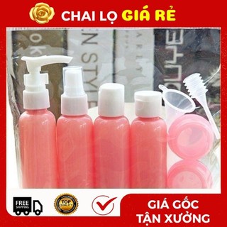 Bộ Chiết Mĩ Phẩm ❣️ Nhựa Pet 30ml,50ml,100ml Chiết Mỹ Phẩm Du Lịch.