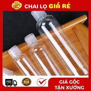 Chai Lọ Nhựa Pet Nắp Bật 20ml,30ml,50ml,100ml,150ml,200ml,250ml Chiết Mỹ Phẩm Du Lịch ❣️