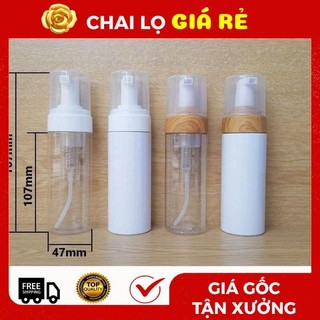 Chai Lọ Xịt Tạo Bọt ❣️ 30ml,50ml,100ml,150ml,200ml Chiết Mỹ Phẩm..