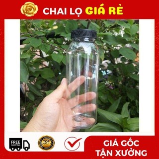 Chai Lọ Nhựa Pet 100ml, 330ml Cổ Rộng Đựng Trà Sữa, Nước Trái Cây, Mỹ Phẩm. ❣️.