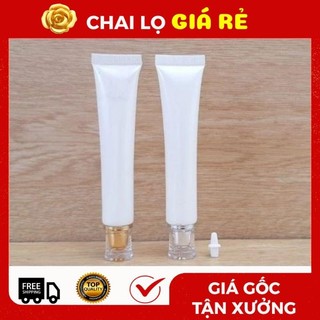 Tuýp Chiết Mỹ Phẩm ❣️ Tube Nhựa Hột Xoàn 20ml, 100ml Trắng Sữa Đựng Kem Chống Nắng, Sữa Rửa Mặt