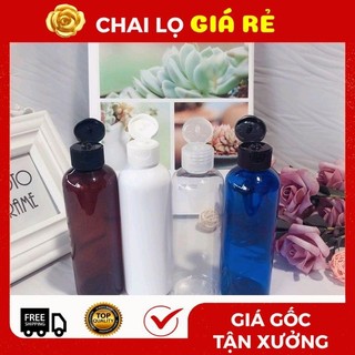 Chai Lọ Nắp Bật ❣️ [10ml,20ml,30ml,50ml,100ml] Vỏ Nhựa Pet Chiết Mỹ Phẩm, Chai Đựng Gel.