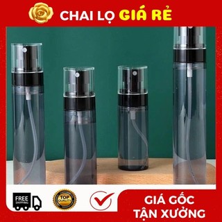 Chai Nhựa Pet Xịt Phun Sương Đầu Tròn Body Mist 30ml 50ml 100ml 120ml 150ml 200ml 300ml ❣️