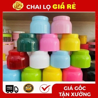 Hủ Hộp Đựng Kem ❣️ Body Bầu 120g Chiết Mỹ Phẩm , Phụ Kiện Du Lịch Top Rẻ