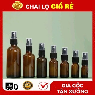 Chai Xịt Phun Sương Thủy Tinh 5ml,10ml Chiết Nước Hoa ❣️