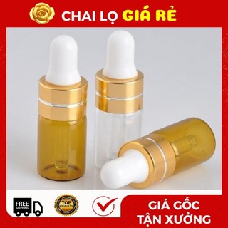 Chai Lọ Chiết Serum, Vỏ Đựng Tinh Dầu 2ml,3ml,5ml Mỏng Chiết Nước Hoa , ❣️ Top Rẻ