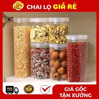 Hủ Hộp Đựng Kem ❣️ Nhựa Pet 100g,200g,250g,500g,1kg Đựng Mỹ Phẩm, Thực Phẩm, Đồ Khô, Ngũ Cốc