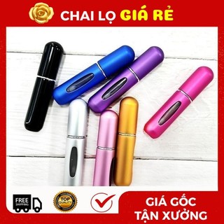 Chai Lọ Chiết Nước Hoa ❣️ Vỏ Đựng Dầu Thơm Tự Động 5ml, Phụ Kiện Du Lịch Top Rẻ
