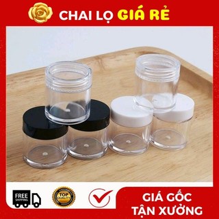 Hủ Hộp Đựng Kem ❣️ Nhựa Thân Cao 10g Top Rẻ