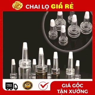 Lọ Chiết Serum ❣️ Vỏ Đựng Tế Bào Gốc, Tinh Chất, Tinh Dầu 5ml,10ml Bộ 3 Nút. Top Rẻ