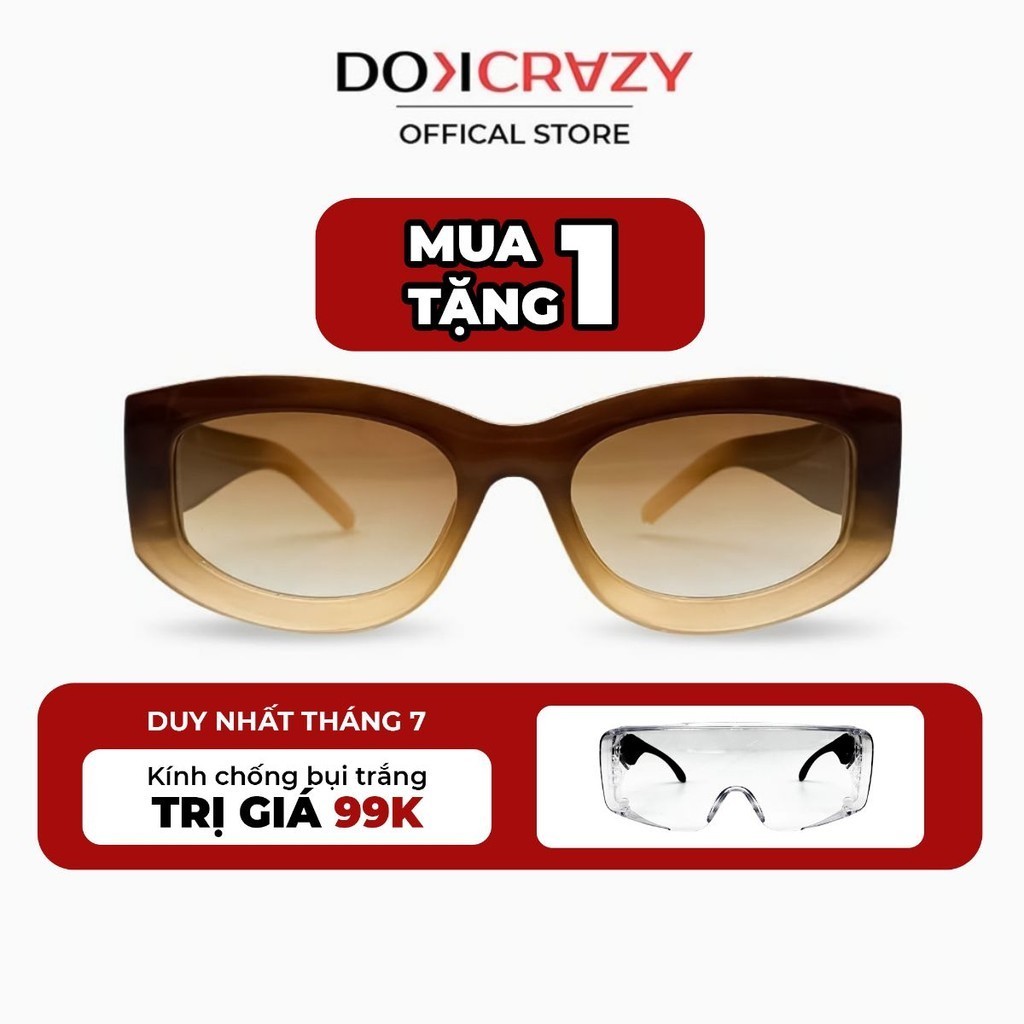 Kính mát thời trang DOKCRAZY KARMA streetwear hot trend độc đáo chất liệu cao cấp