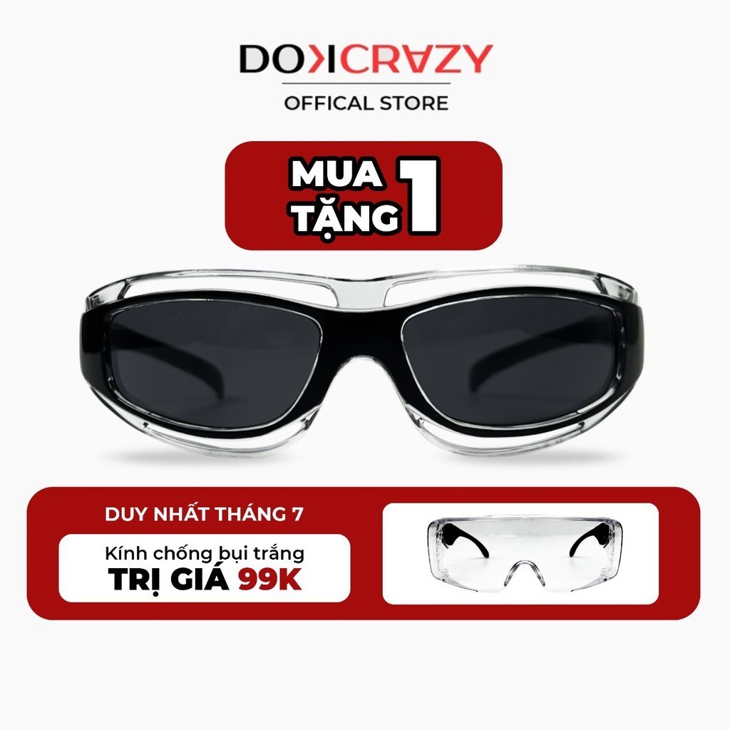 Kính mát thời trang DOKCRAZY ASH Streetwear Hot Trend, Cá Tính, Chống tia UV400, Unisex
